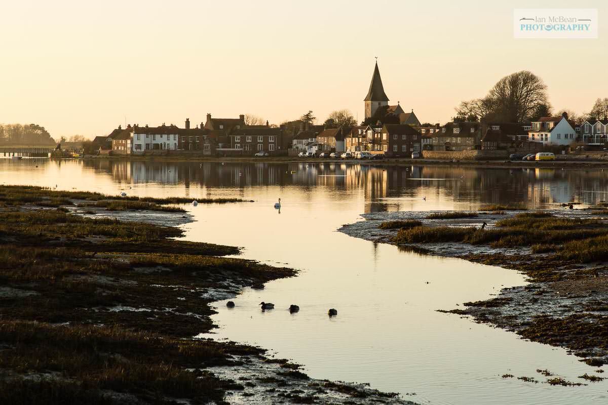 Tide going out Bosham